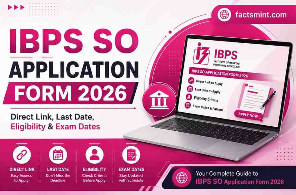 IBPS SO Application Form 2026