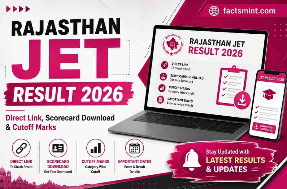 Rajasthan JET Result 2026