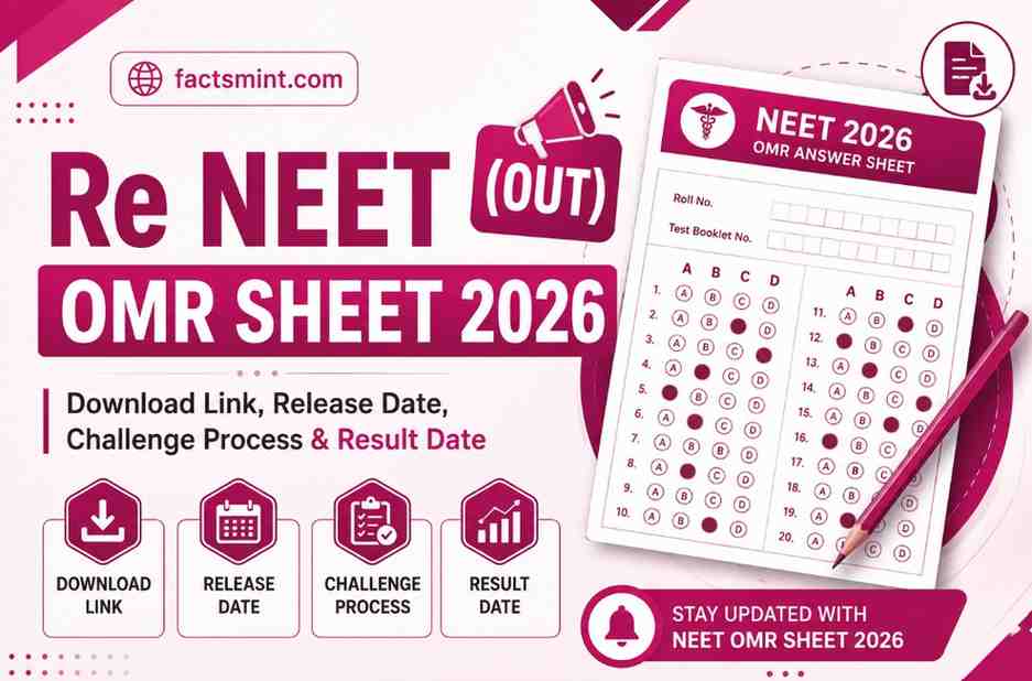 Re NEET OMR Sheet 2026 