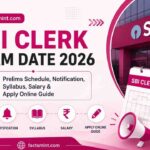 SBI Clerk Exam Date 2026