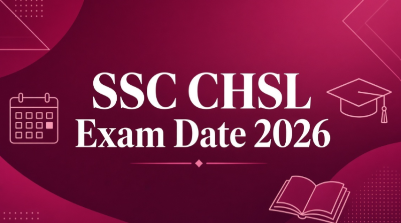SSC CHSL Exam Date 2026