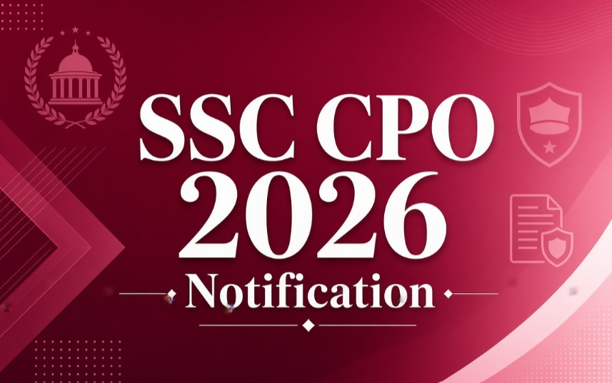 SSC CPO 2026 notification